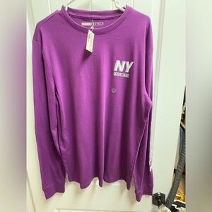 Aeropostale Men’s Size Medium Purple Long Sleeve Tee NWT
